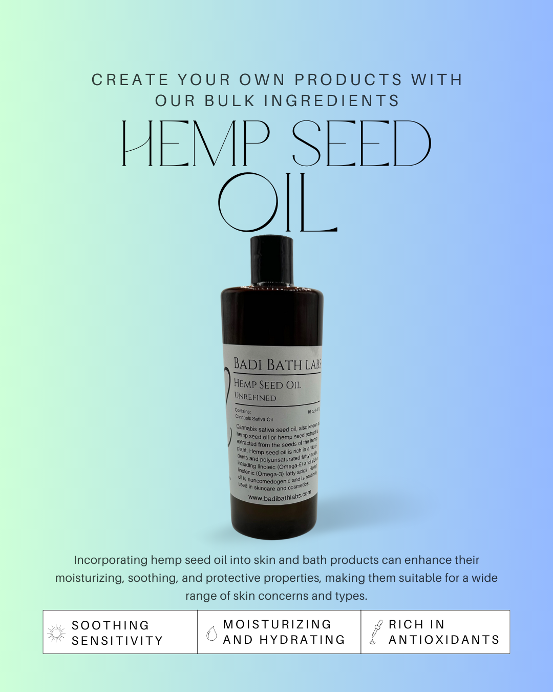 Hemp Seed Oil