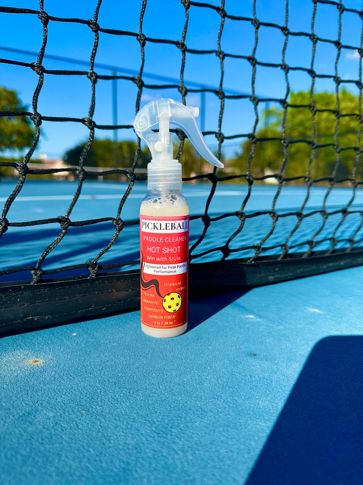Hot Shot Pickleball Paddle Cleaner